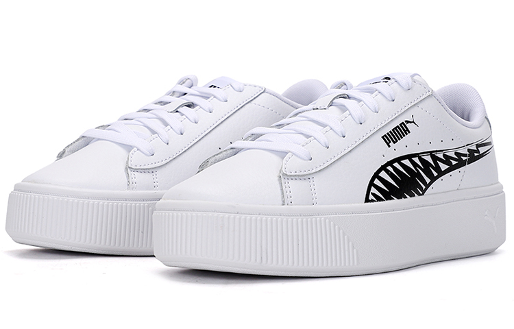 PUMA Vikky Stacked L Sketch Sneakers White/Black Women's