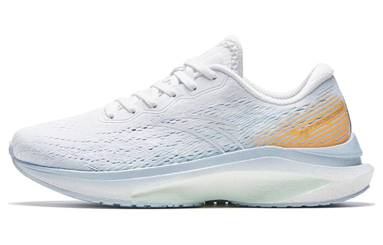 Anta Champion Running Shoes Lite Cushioning Anti-Slip And Wear-Resistant Low-Top Running Shoes Women's Blue White