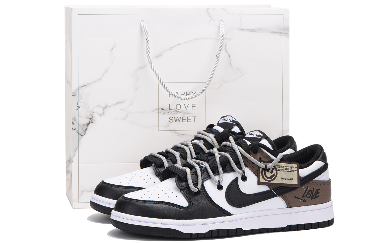 Nike Dunk Low Low-Top Skateboard Shoes GS Earth Tone