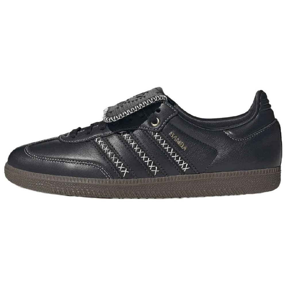 Adidas Originals Samba LT Abrasion Resistant Low Top Skateboard Shoes Men's Black