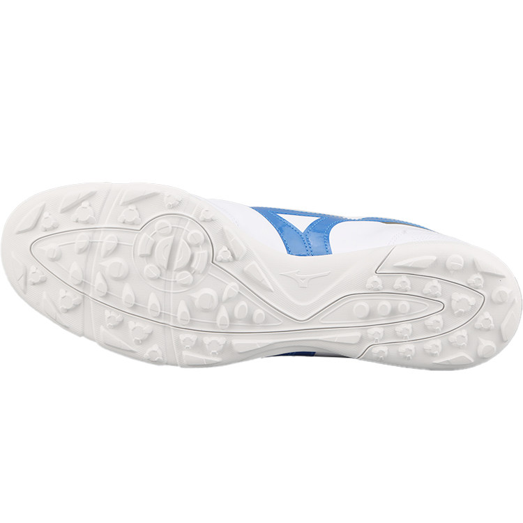 Mizuno Slip-Resistant Soccer Shoes Men's White Blue