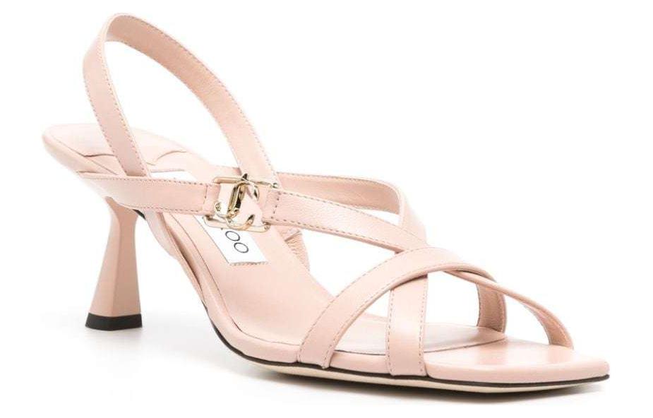 Jimmy Choo Jess 65mm Leather Sandals