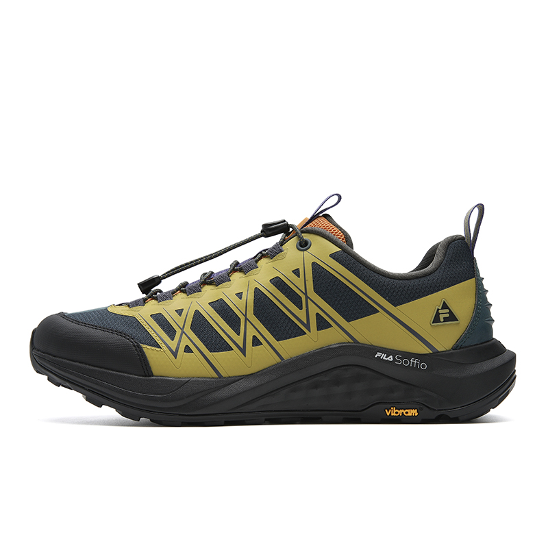 FILA WOLF 2+ Wear resistant And Lightweight Low top Outdoor Shoes Men's Green Blue
