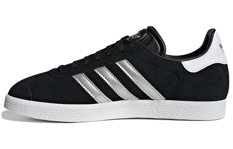 Adidas Gazelle 'Black Silver' Sneakers