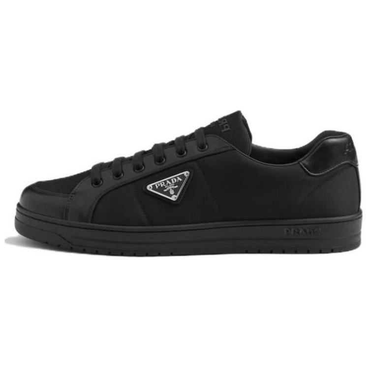 PRADA Downtown Triangle-logo Sneakers