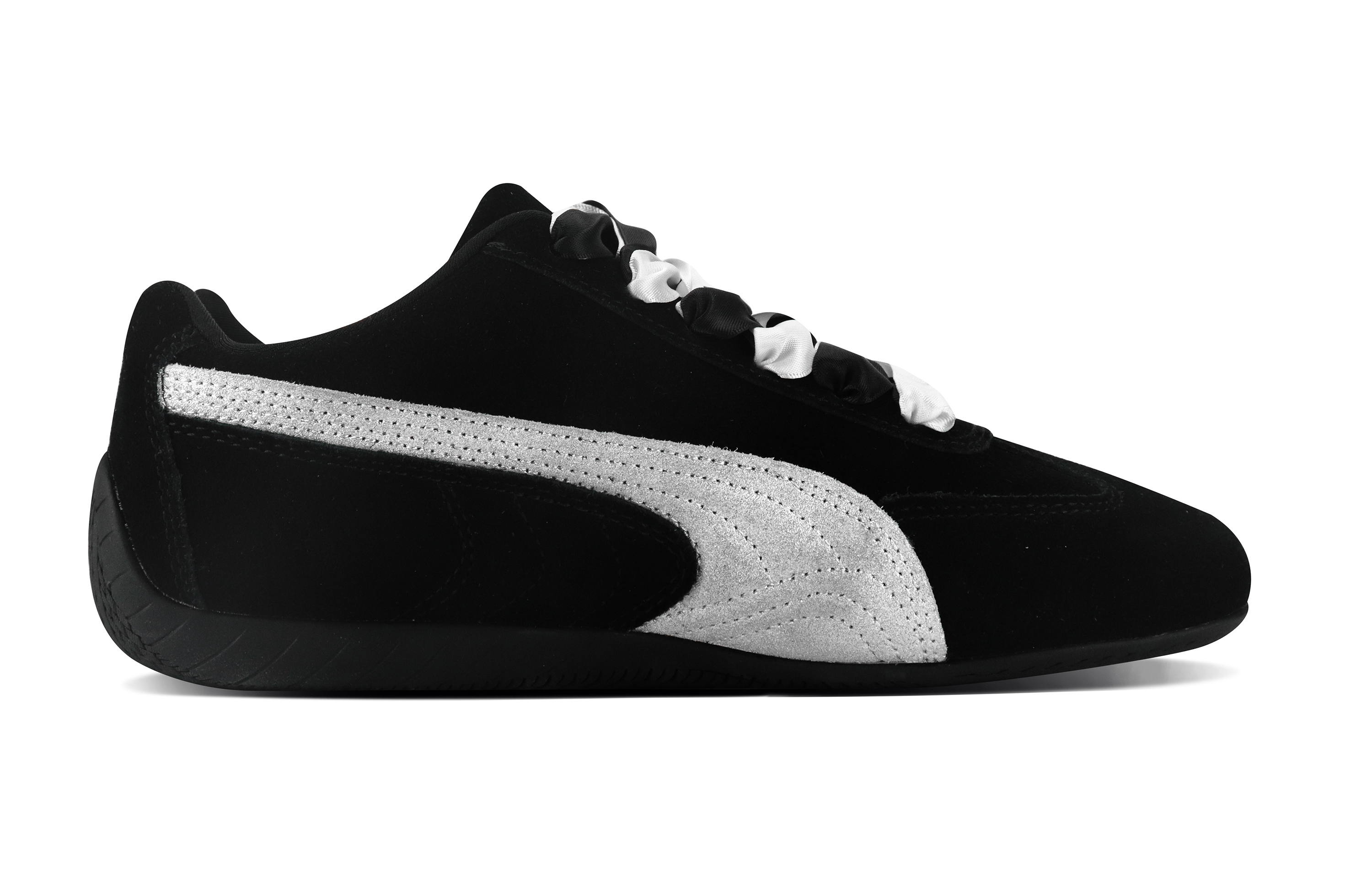 PUMA Speedcat Collection Low top Casual Shoes Unisex Black Silver