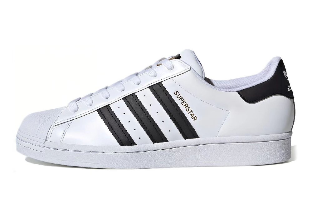 Adidas Originals Superstar Skateboard Shoes Unisex Low Top Yellow