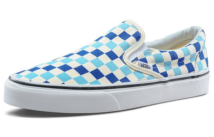 Vans Slip On Checkerboard Blue Topaz