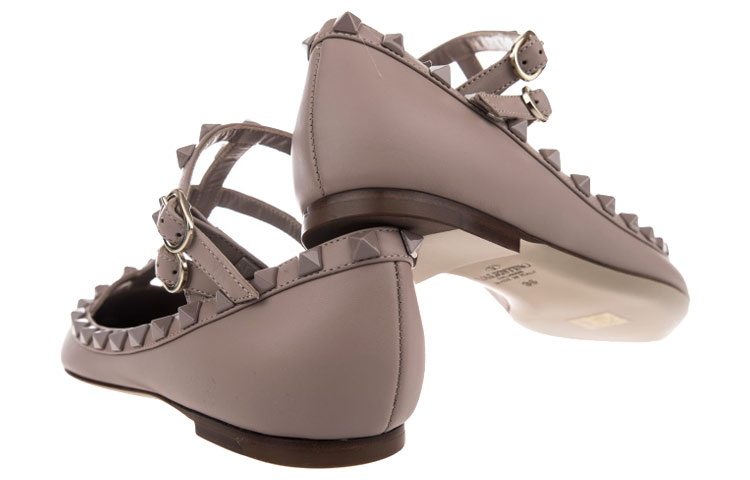 Valentino Rockstud Women's Casual Shoes Women's Pink