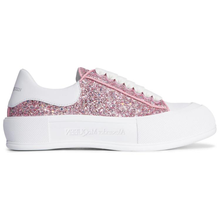 Alexander McQueen Glitter Deck Plimsoll 'Rose Pink' Women's купить в интернет-магазине Yoocart с быстрой доставкой по России.