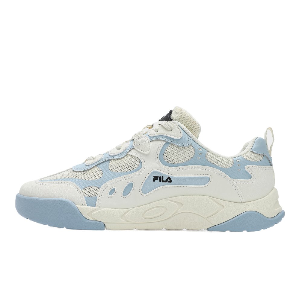 FILA RHYTHM STAR Rhythm Shoes Low Top Skateboard Shoes Women's White Blue