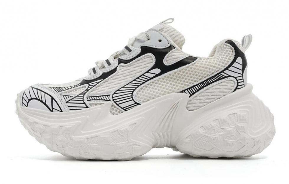EBLAN Low-Top Chunky Sneakers Women's White