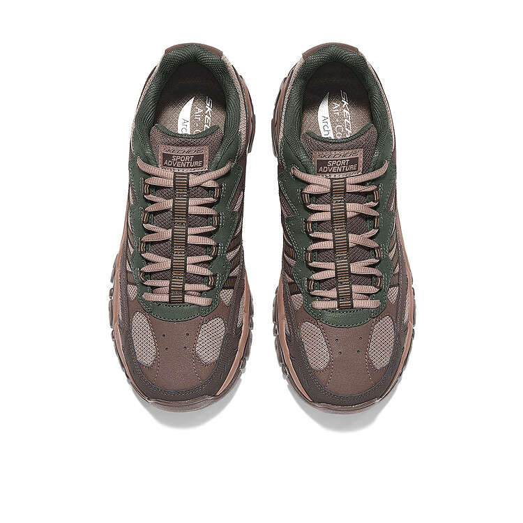 Skechers Low Top Hiking Shoes Men's Brown купить в интернет-магазине Yoocart с быстрой доставкой по России.