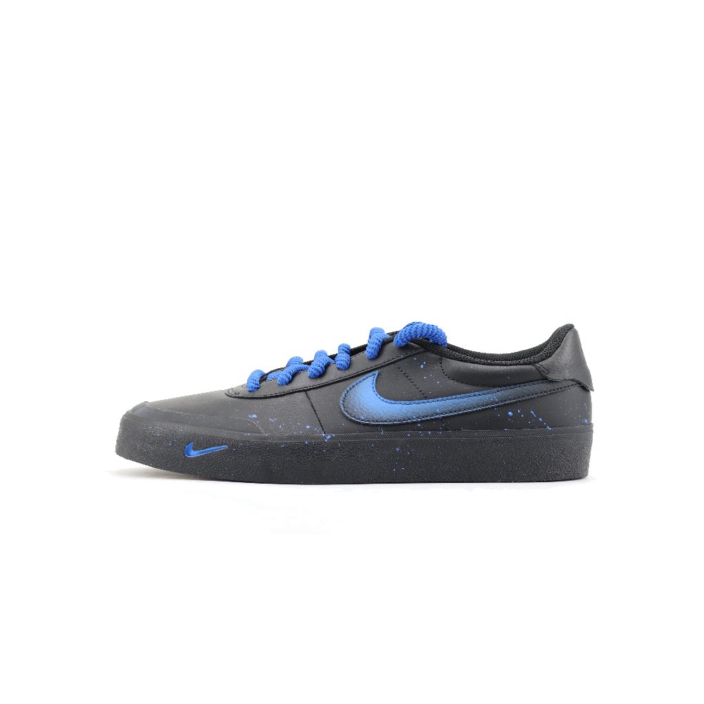 Nike Court Shot Low Top Skateboard Shoes Men's Blue