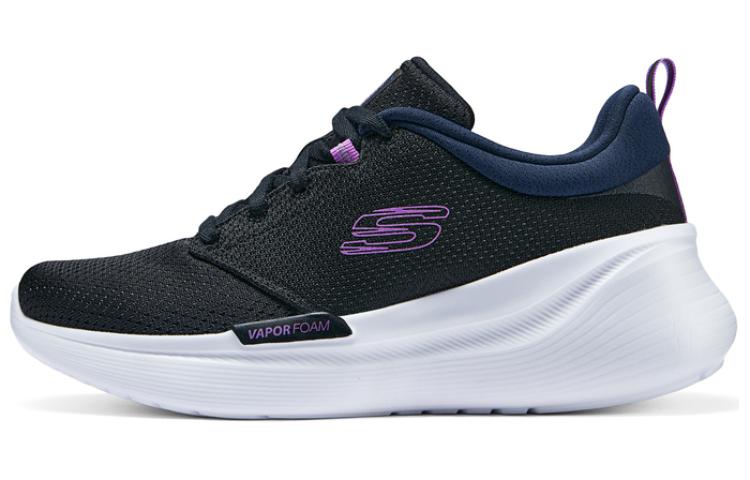 Skechers Vapor Foam Low Top Casual Running Shoes Women's Black