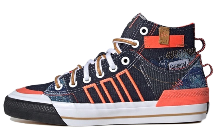 Nizza Adidas Originals Hi Dl 'Denim Patchwork'