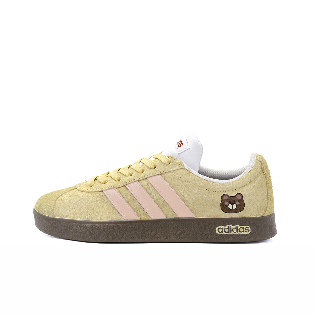 Adidas Neo Vl Court Ragdoll Jar, Amber Low Top Skateboard Shoes Unisex Yellow