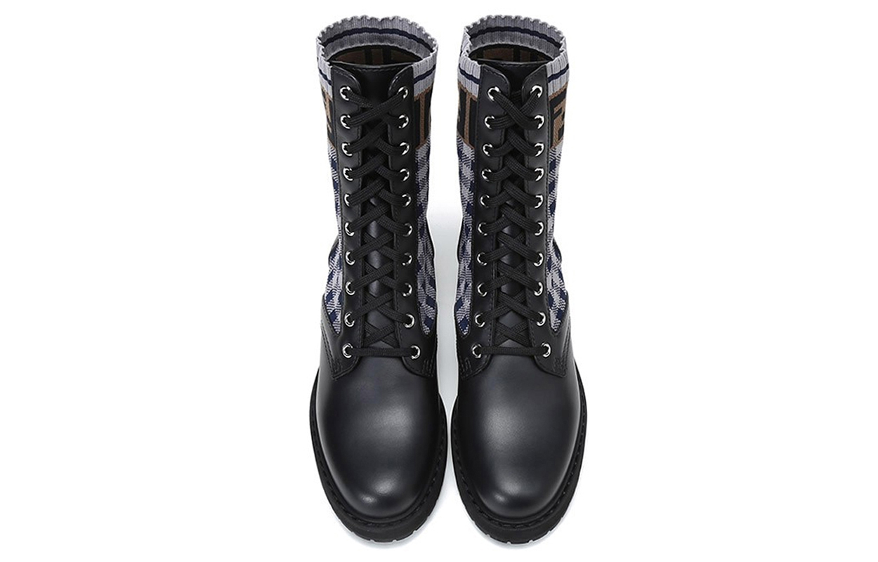 FENDI Rockoko Martin Boot Women's Black купить в интернет-магазине Yoocart с быстрой доставкой по России.