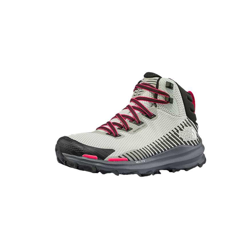 THE NORTH FACE Wear-Resistant Mid-Top Hiking/Trekking Shoes Women's Gray