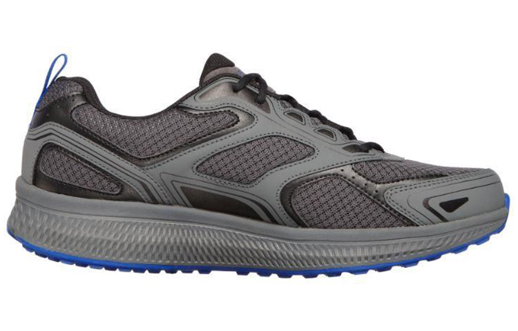 Skechers Go Run Consistent Low Top Running Shoes Men's Gray Blue