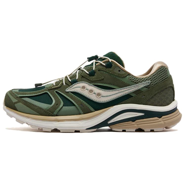 Saucony Kinvara Elite 4 Running Shoes Unisex Green Beige