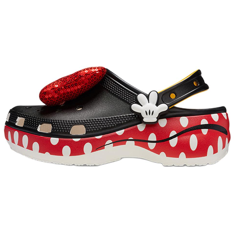 Crocs Classic Platform Clog Disney Minnie Mouse Women's