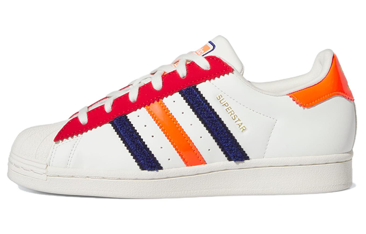 Adidas Superstar Scarlet Solar Red Chenille Women's