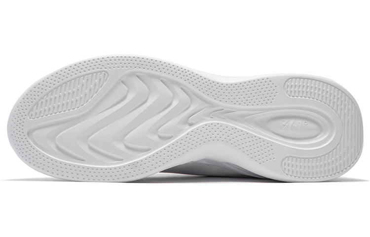 361° Wear-Resistant Low-Top Running Shoes Men's White Black