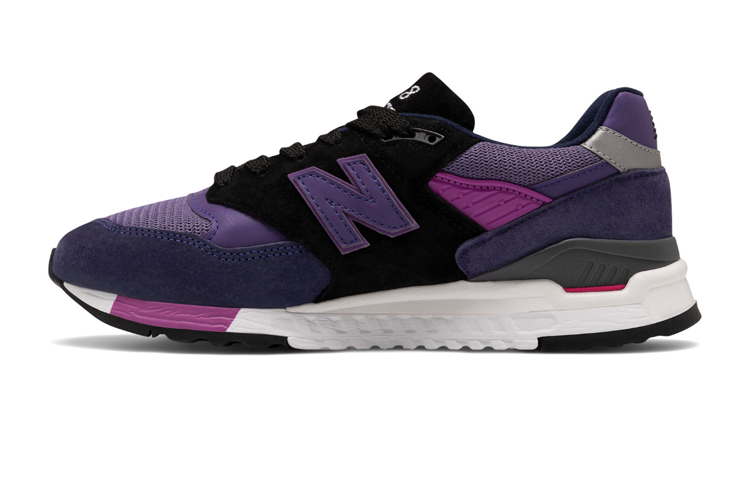New Balance 998 Purple Black