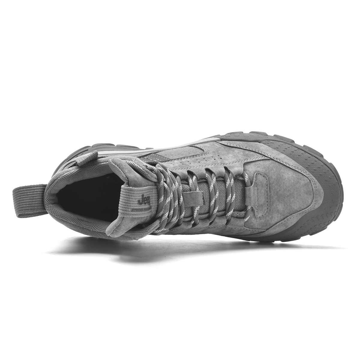 Jeep Mid Top Outdoor Shoes Men's Gray купить в интернет-магазине Yoocart с быстрой доставкой по России.