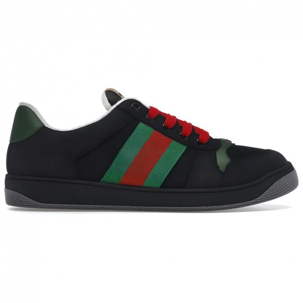 GUCCI Screener Black Suede