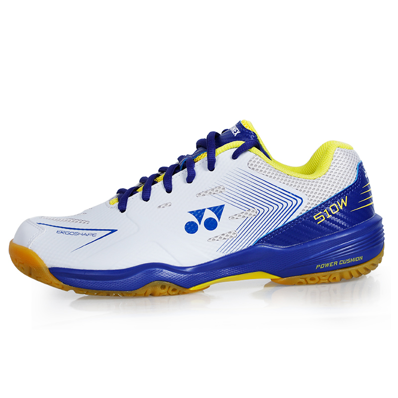 YONEX Power Cushion Cushioning Low-Top Badminton Shoes Unisex White Blue