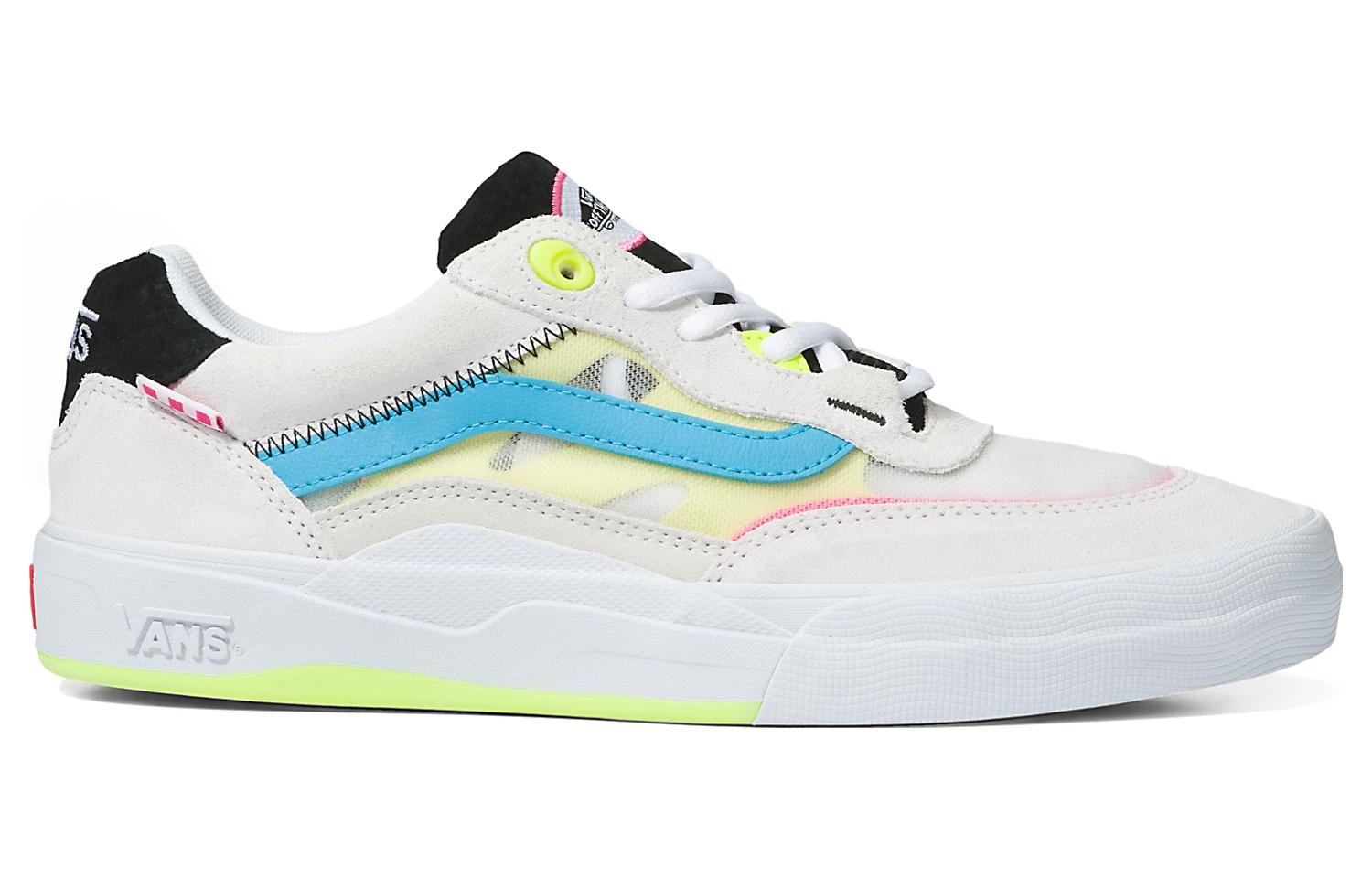 Vans Wayvee Neon 'White Blue Pink'