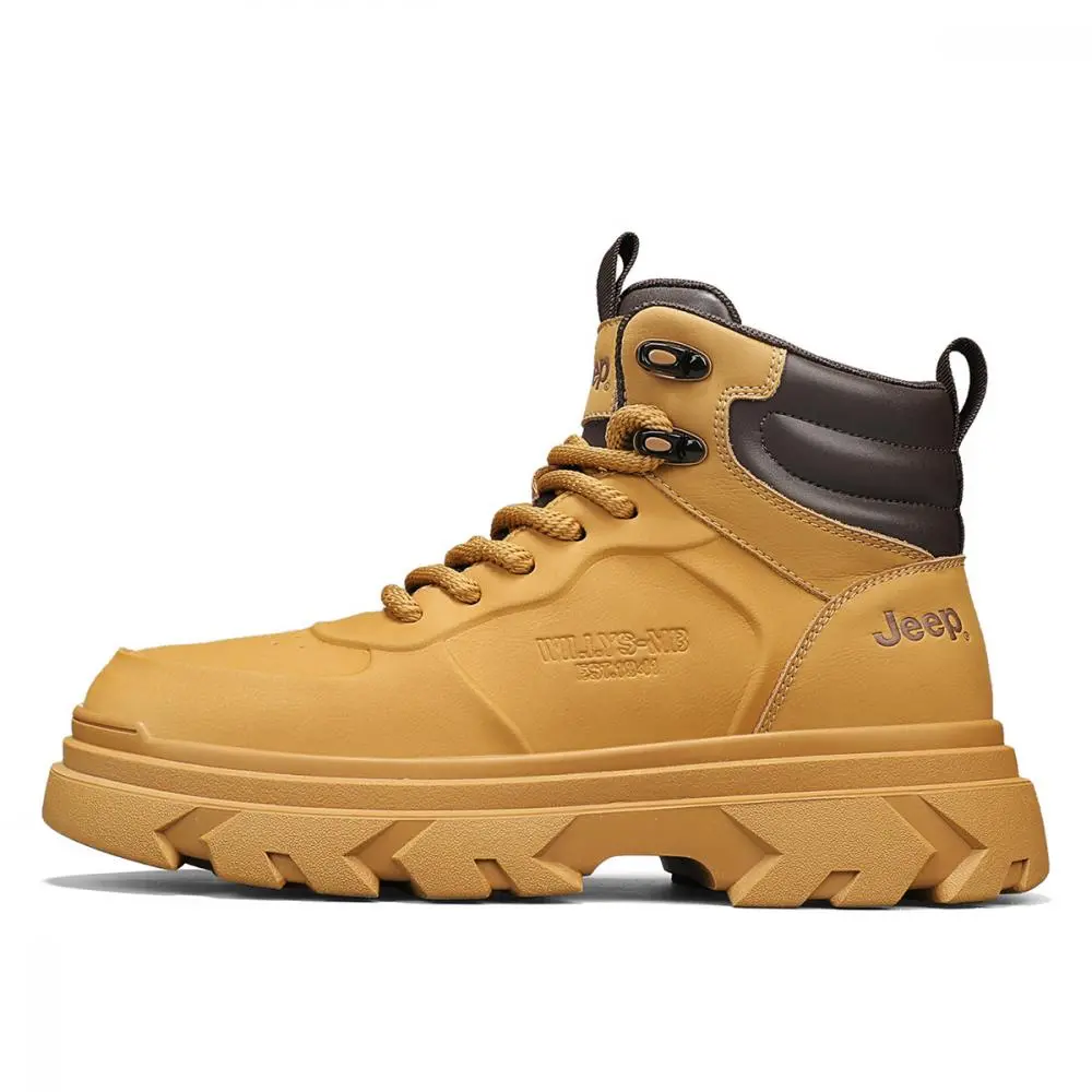 Jeep Crew Martin Boot Men's Yellow