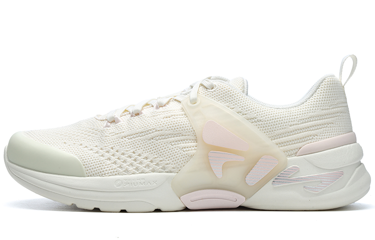 FILA Mind 5 Slip-Resistant Breathable Low-Top Training Shoes Women's Tofu White