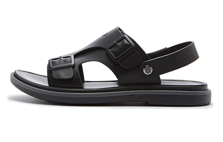 Jeep Beach Slippers Sandals Men's Black