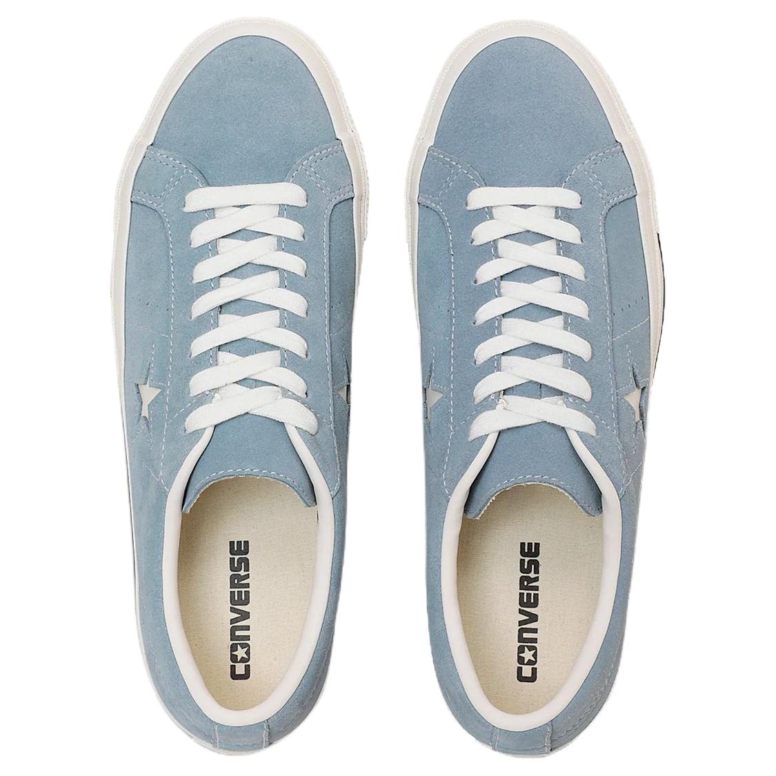 Converse ONE STAR Sude Anti Slip Wear Resistant Low Top Skateboard Shoes Unisex Blue купить в интернет-магазине Yoocart с быстрой доставкой по России.