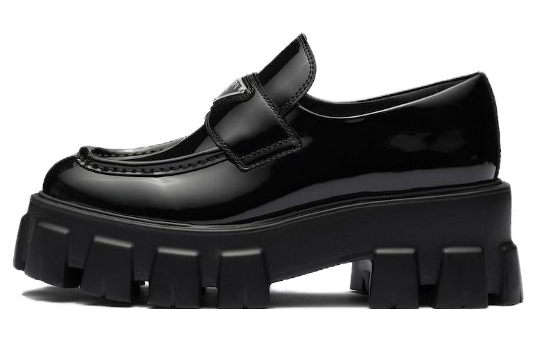 PRADA Moonlith Patent Leather Loafers