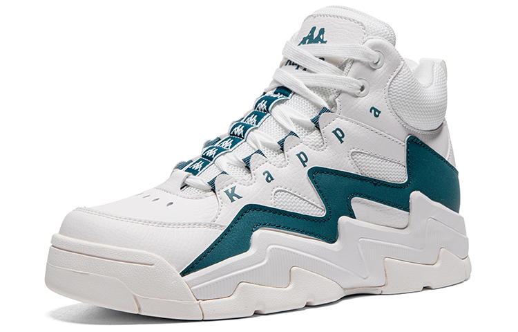 Kappa High top Skateboard Shoes Women's White Blue купить в интернет-магазине Yoocart с быстрой доставкой по России.
