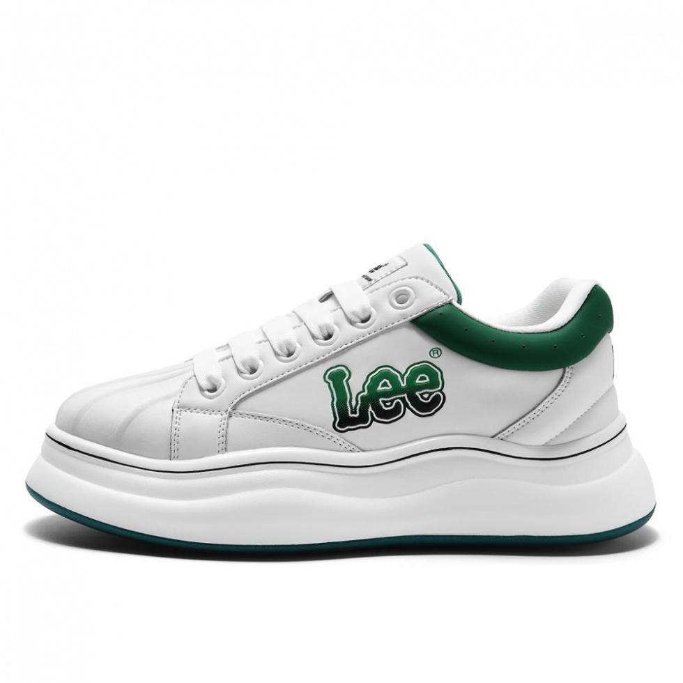 Lee Trendy Versatile Commute Height Increasing Low-Top Skateboard Shoes Men's
