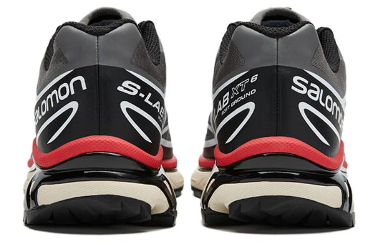 SALOMON XT 6 'Pewter Black Aurora Red'
