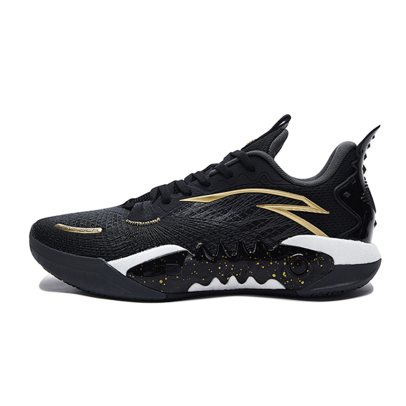 Anta Low-Top Basketball Shoes Men's Black