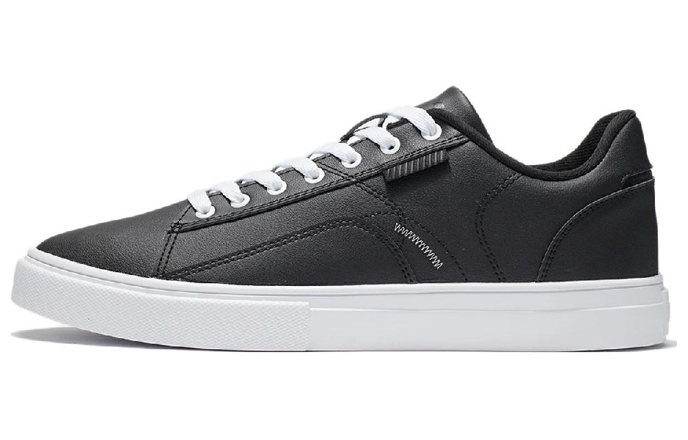 LiNing Low-Top Skateboard Shoes Men's Black