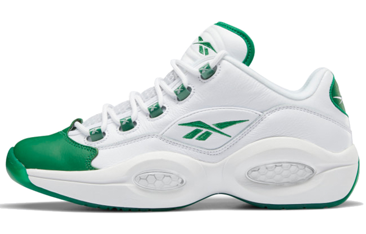Reebok Question Low Green Toe