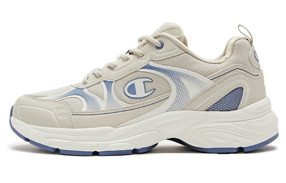 Champion Slip-Resistant Low-Top Running Shoes Men's Gray/Blue