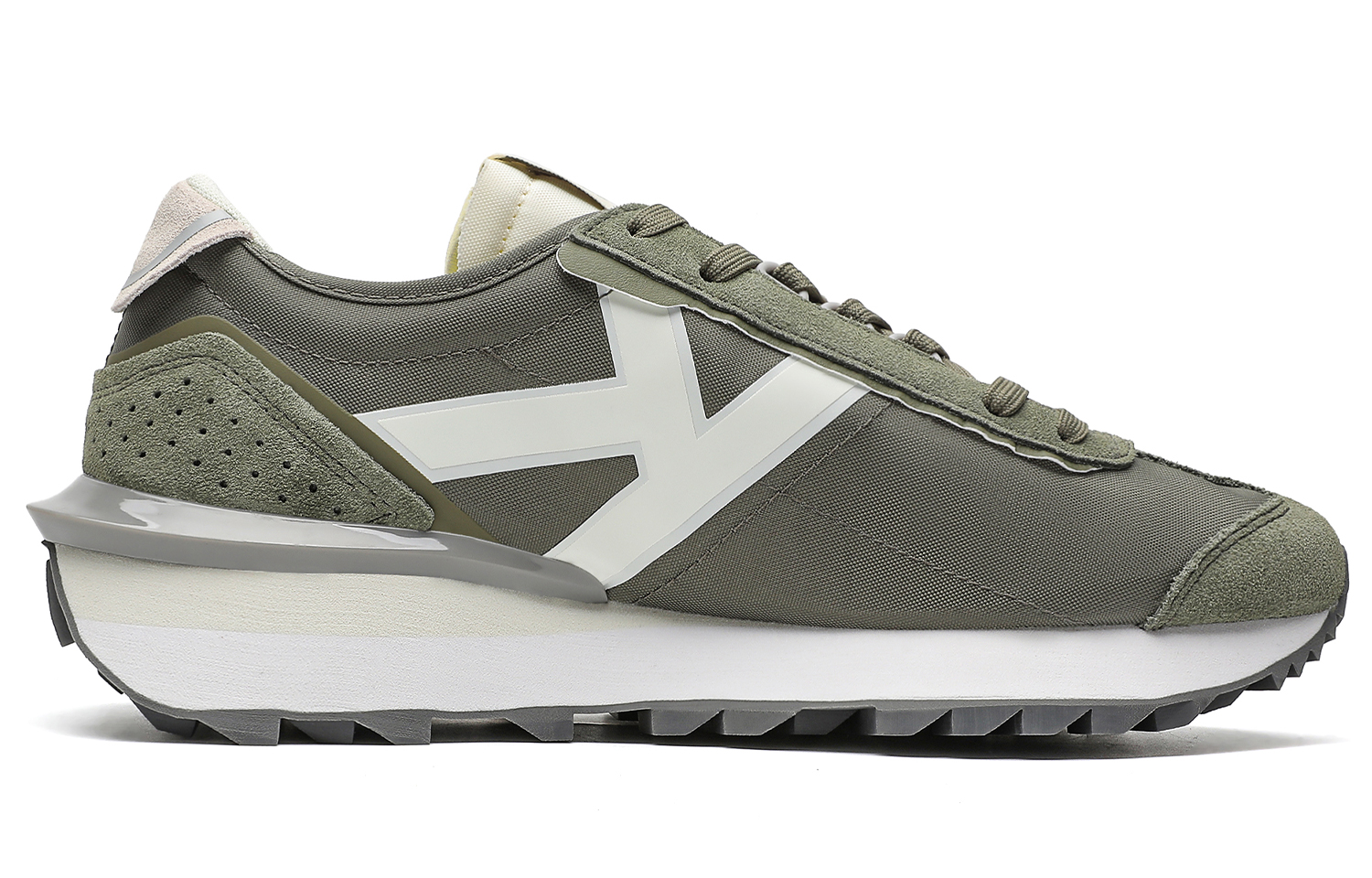 Kappa Anti Slip Wear Resistant Low Top Running Shoes Unisex Green White купить в интернет-магазине Yoocart с быстрой доставкой по России.