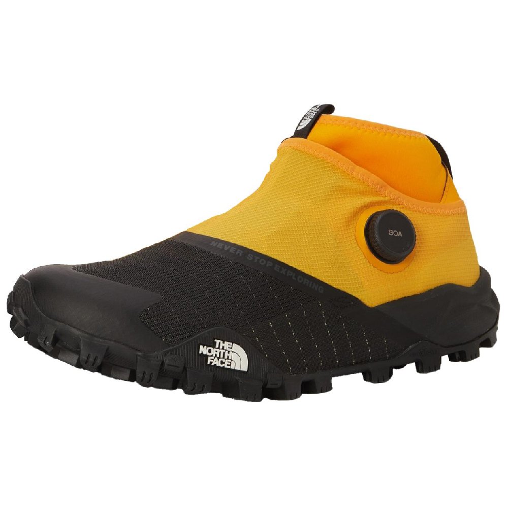 THE NORTH FACE Summit Offtrail Abrasion Resistant Mid Top Running Shoes Unisex Yellow
