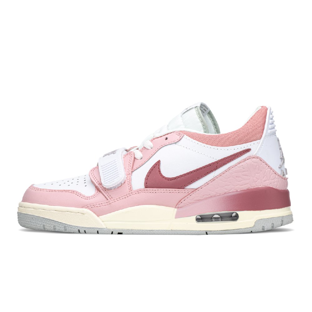 Jordan Legacy 312 Low Top Vintage Basketball Shoes Women's Dark Pink GS