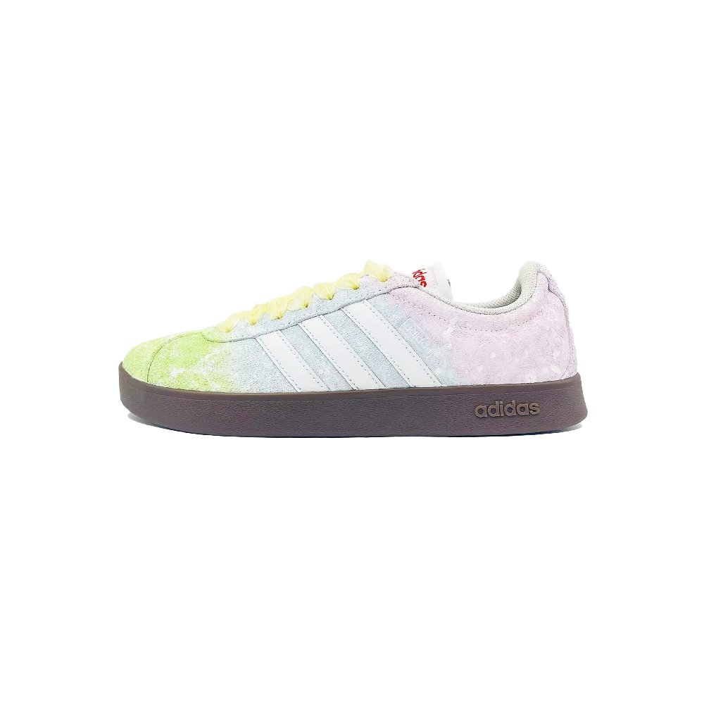 Adidas VL Court 2.0 Skateboard Shoes Unisex Low top Yellow \ White \ Cyan \ Blue \ Pink