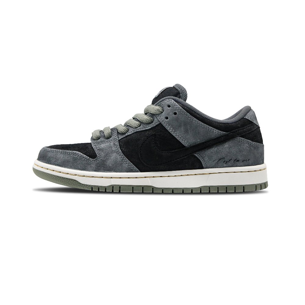 Nike Dunk SB Shadow Warrior Abrasion Resistant Low Top Skateboard Shoes Unisex Count Gray